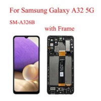                                lcd  digitizer  with frame for Samsung Galaxy A32 5G 2021 A326 A326F A3216U